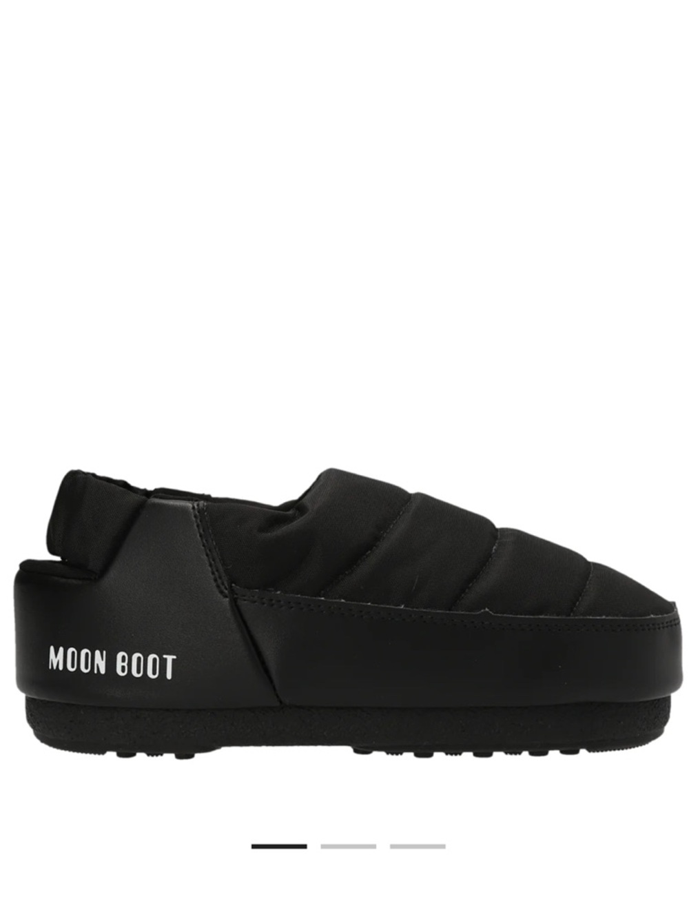 Moon Boot Logo Printed Padded Slippers